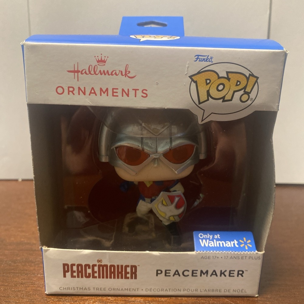 Hallmark Funko POP! ornament: Peacemaker (DC Comics, Walmart‎ exclusive)
